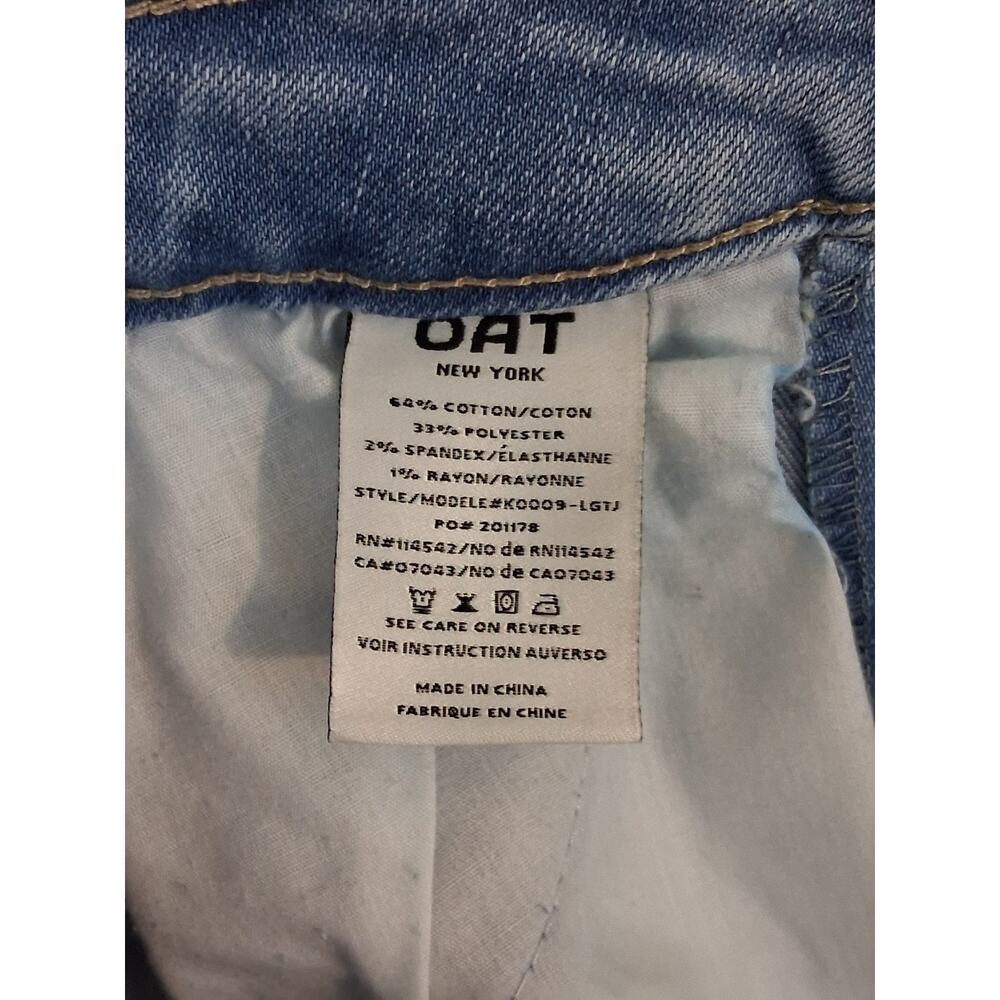 OAT New York Denim Midi Skirt – Women’s Size 6 / 28 – Front Slit - Picture 8 of 8